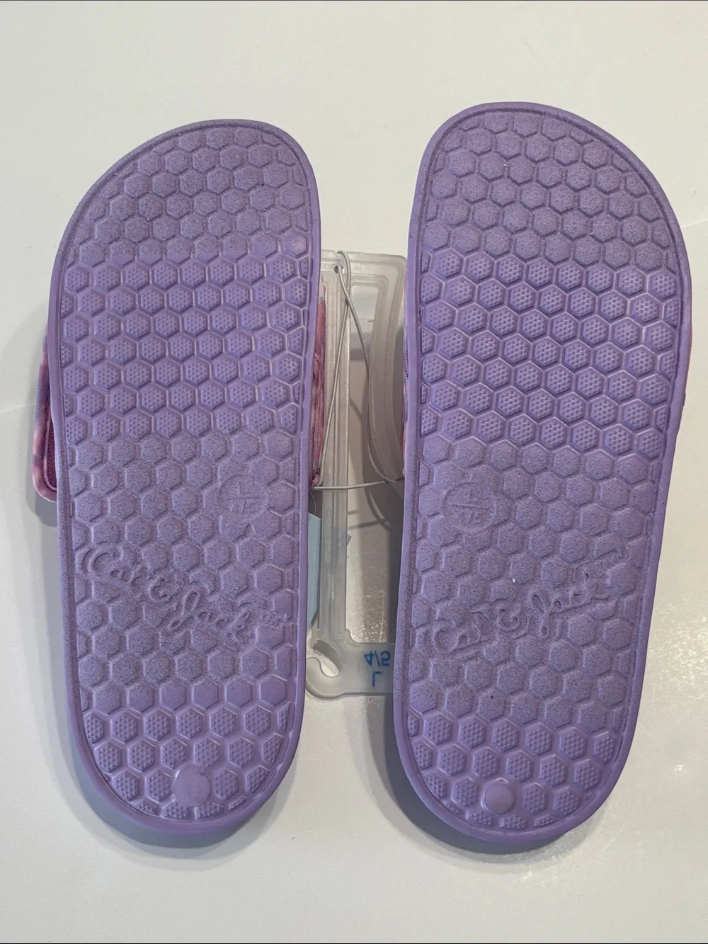 Cat & Jack Girl's Kris Purple Sport Slide Sandal